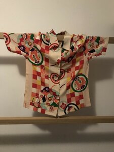 Blouse gemaakt van oude Antieke Kimono's 1