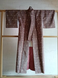 Traditionele Japanse Kimono enji donker rood