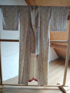 Traditionele Japanse Kimono white small flower