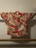 Blouse gemaakt van oude Antieke Kimono's Douji bloem_